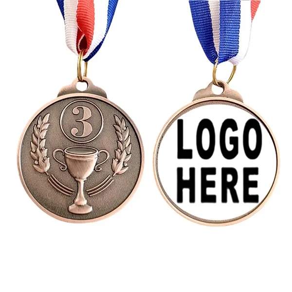 Student Trophy 123 Gold Silver Bronze Medal - Student Trophy 123 Gold Silver Bronze Medal - Image 0 of 3