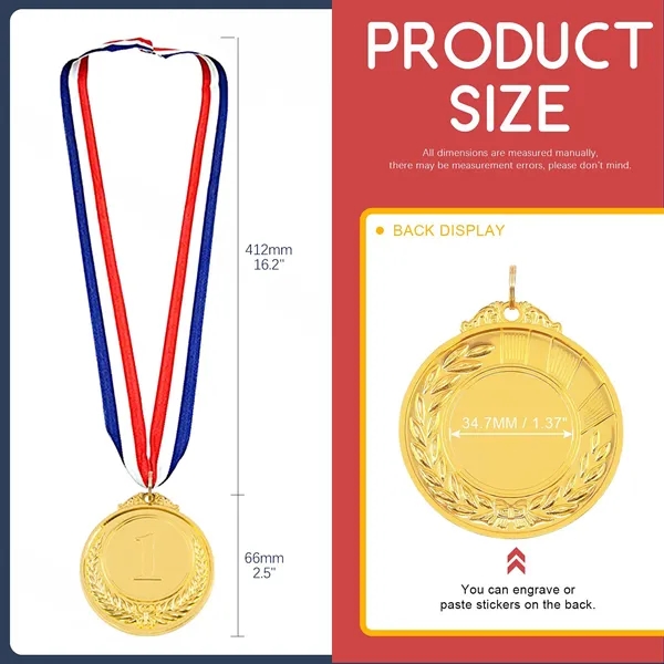 Custom Blank Gold Plated Award Metal - Custom Blank Gold Plated Award Metal - Image 1 of 12
