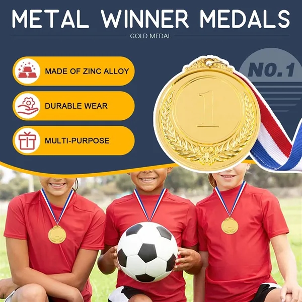 Custom Blank Gold Plated Award Metal - Custom Blank Gold Plated Award Metal - Image 2 of 12