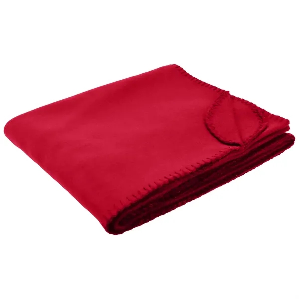 Polar Fleece Blanket W/ Merrow Edge 50" X 60" - Polar Fleece Blanket W/ Merrow Edge 50" X 60" - Image 10 of 12