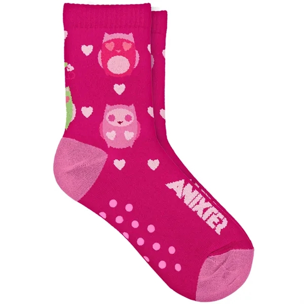 Kids Non-Slip Jacquard Grip Socks - Kids Non-Slip Jacquard Grip Socks - Image 1 of 4