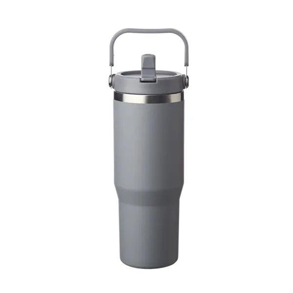 Stainless Steel Tumbler with Handle, 30 oz. - Stainless Steel Tumbler with Handle, 30 oz. - Image 1 of 7