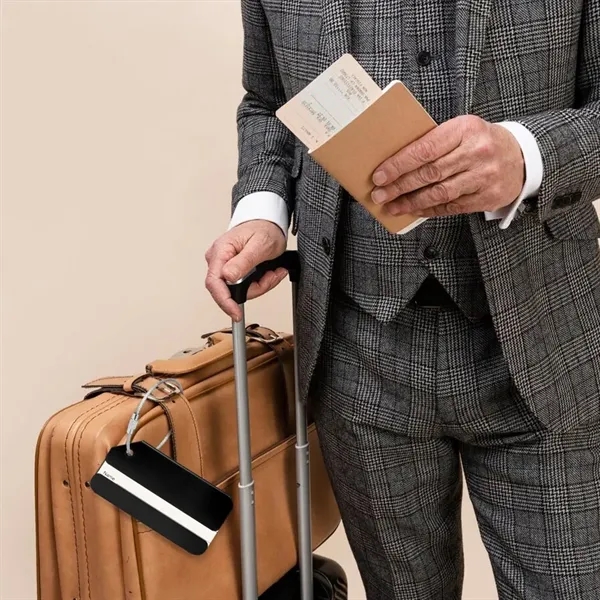 Aluminum Luggage Tag with Name Card