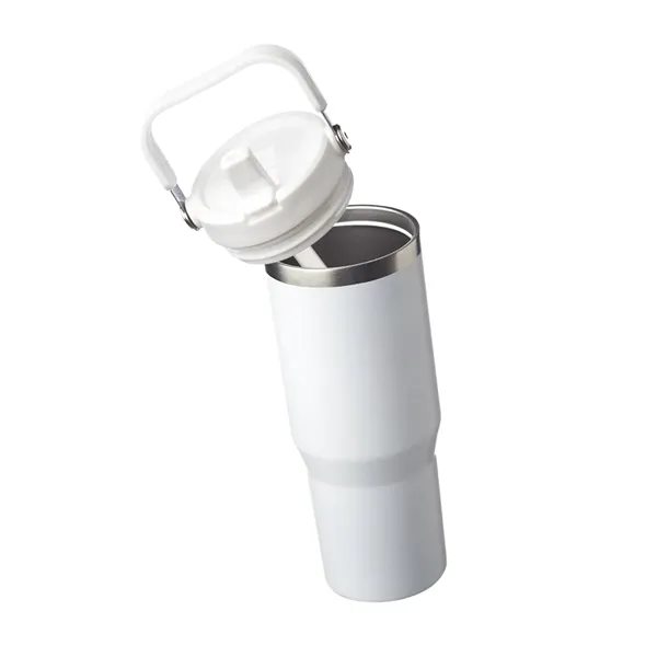 Stainless Steel Tumbler with Handle, 30 oz. - Stainless Steel Tumbler with Handle, 30 oz. - Image 7 of 7
