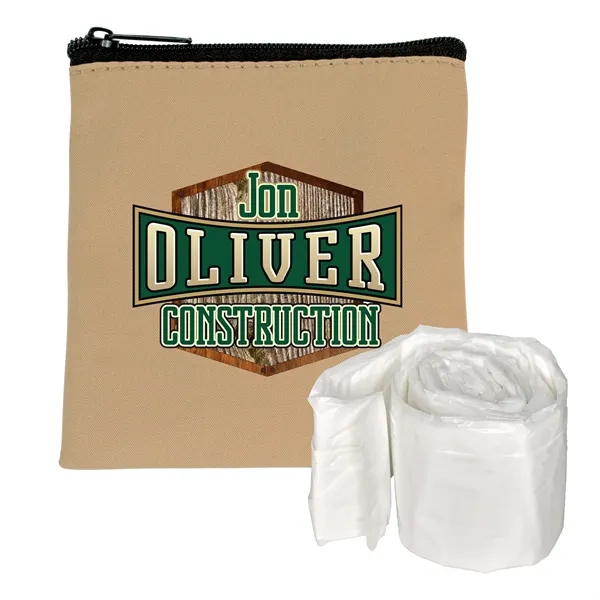 Executive Recycled Pouch & Poncho Set - Executive Recycled Pouch & Poncho Set - Image 5 of 7