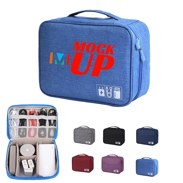 Electronic Accessories Cable Case Organizer - Electronic Accessories Cable Case Organizer - Image 0 of 4