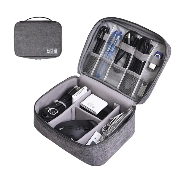 Electronic Accessories Cable Case Organizer - Electronic Accessories Cable Case Organizer - Image 1 of 4