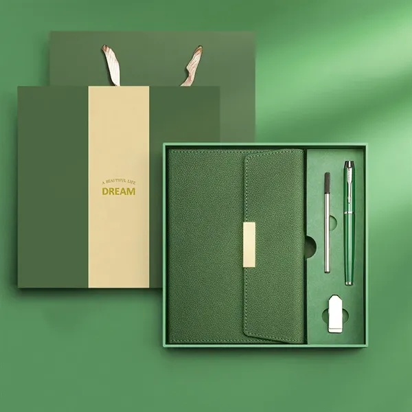 PU Leather Surface Journal Notebook Gift Box Set - PU Leather Surface Journal Notebook Gift Box Set - Image 4 of 9