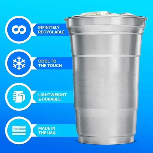 Recyclable Aluminum Cup - Recyclable Aluminum Cup - Image 2 of 4