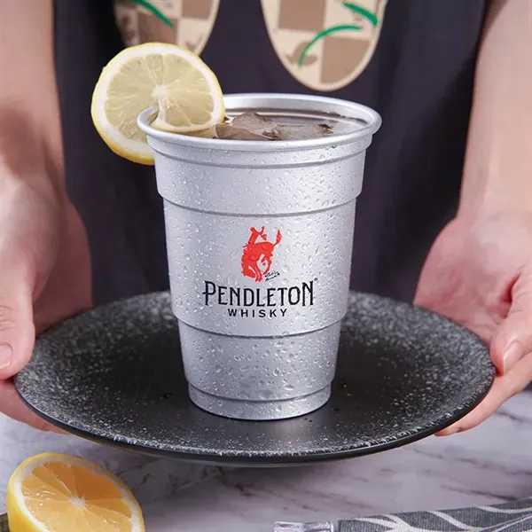 Stackable Aluminum Cup - Stackable Aluminum Cup - Image 2 of 4