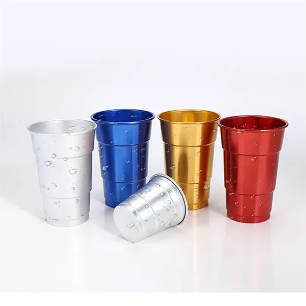 Stackable Aluminum Cup - Stackable Aluminum Cup - Image 3 of 4