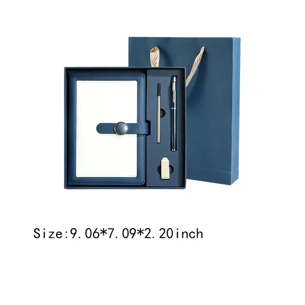 Office thermos cup pen USB flash drive notebook gift set - Office thermos cup pen USB flash drive notebook gift set - Image 1 of 4