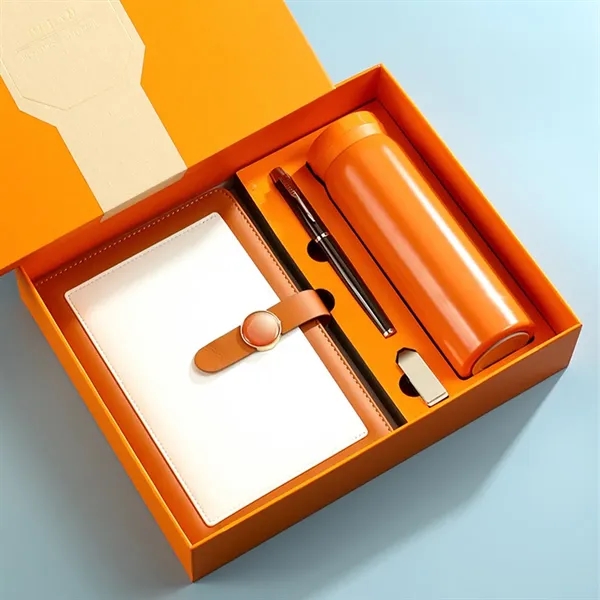 Office thermos cup pen USB flash drive notebook gift set - Office thermos cup pen USB flash drive notebook gift set - Image 4 of 4