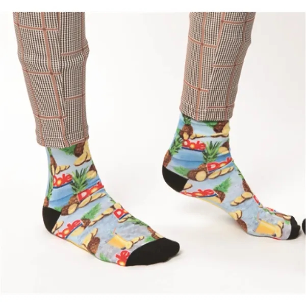 Made in the USA dress sock with DTG Printing - Made in the USA dress sock with DTG Printing - Image 1 of 1