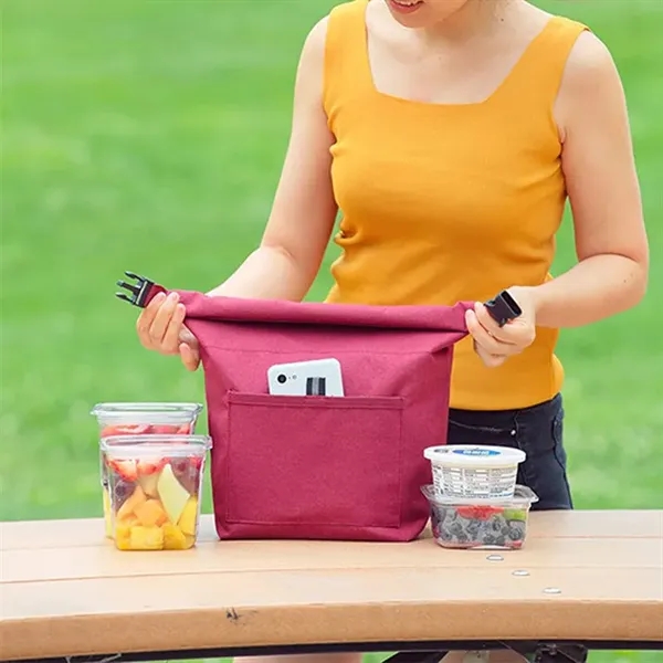 Oxford Cloth Tote Lunch Bag - Oxford Cloth Tote Lunch Bag - Image 1 of 5