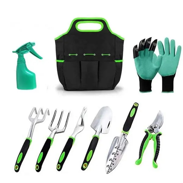 8 Pcs Stainless Steel Garden Tool - 8 Pcs Stainless Steel Garden Tool - Image 0 of 2