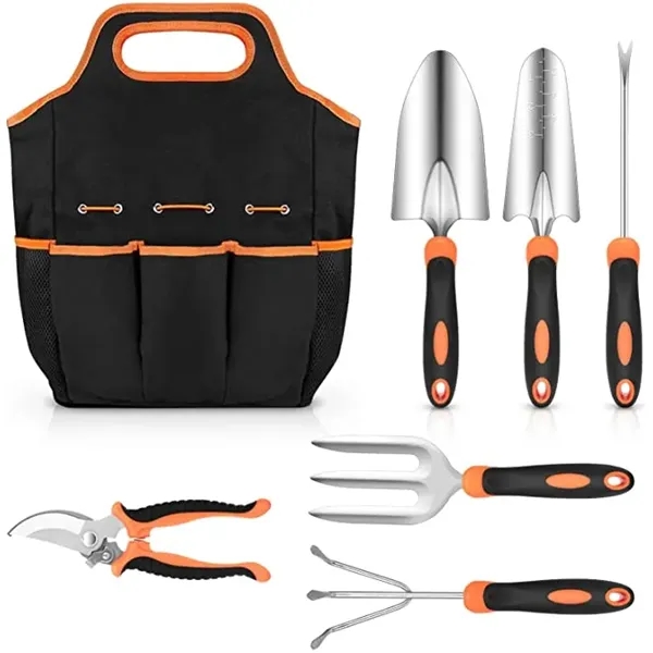 8 Pcs Stainless Steel Garden Tool - 8 Pcs Stainless Steel Garden Tool - Image 2 of 2
