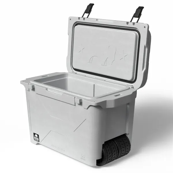 55 qt Wheeled Cooler -  Made in USA - Decoration Available - 55 qt Wheeled Cooler -  Made in USA - Decoration Available - Image 6 of 9