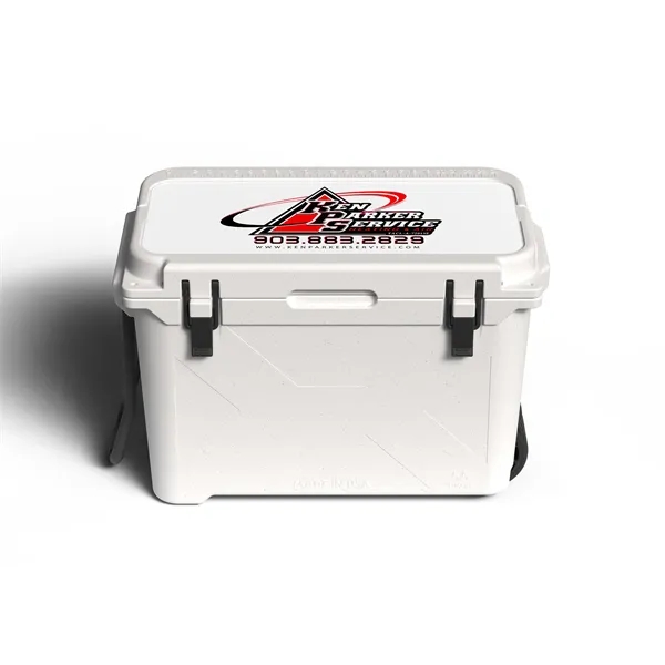 55 qt Wheeled Cooler -  Made in USA - Decoration Available - 55 qt Wheeled Cooler -  Made in USA - Decoration Available - Image 8 of 9
