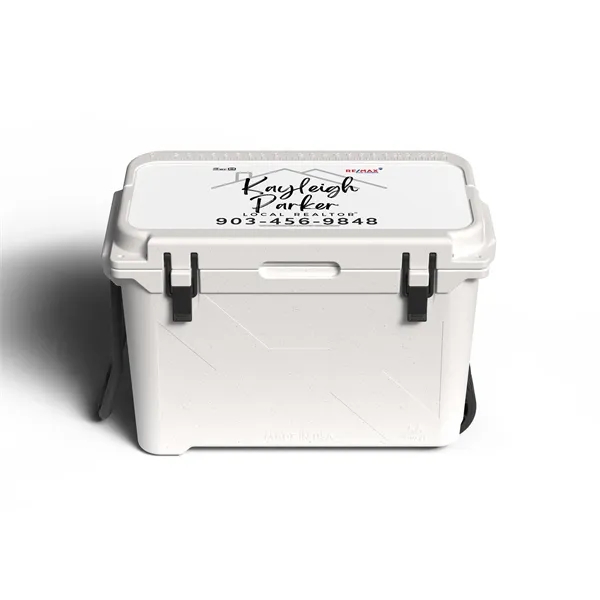 55 qt Wheeled Cooler -  Made in USA - Decoration Available - 55 qt Wheeled Cooler -  Made in USA - Decoration Available - Image 9 of 9