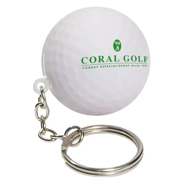 Golf Keychain Stress Ball - Golf Keychain Stress Ball - Image 4 of 4