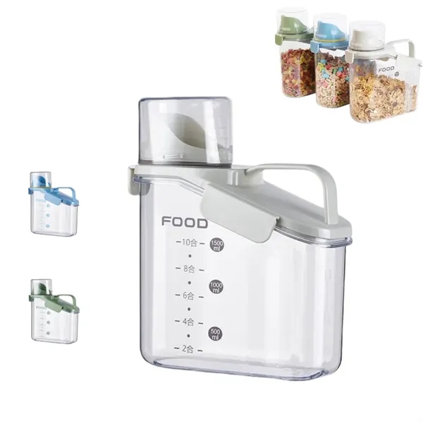 54oz/1.6L Cereal Containers Storage - 54oz/1.6L Cereal Containers Storage - Image 0 of 5