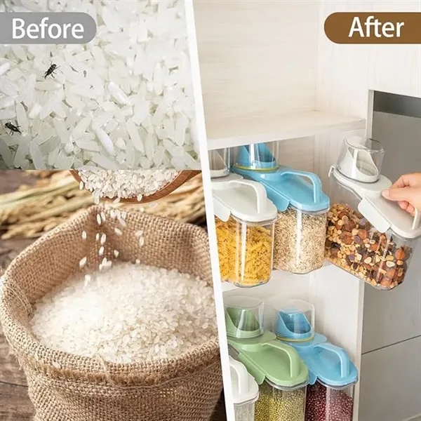 54oz/1.6L Cereal Containers Storage - 54oz/1.6L Cereal Containers Storage - Image 4 of 5