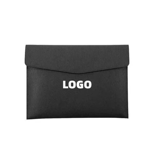 PU Leather A4 File Folder Document Holder - PU Leather A4 File Folder Document Holder - Image 2 of 4