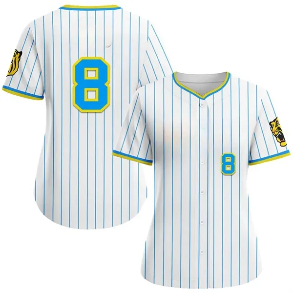 New Pinstripe Baseball Jersey - New Pinstripe Baseball Jersey - Image 2 of 3