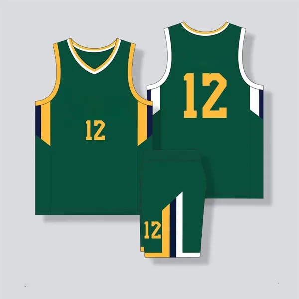 American basketball uniform printed suit men's summer studen - American basketball uniform printed suit men's summer studen - Image 1 of 2