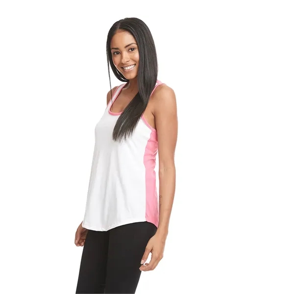 Next Level Apparel Ladies' Ideal Colorblock Racerback Tank - Next Level Apparel Ladies' Ideal Colorblock Racerback Tank - Image 54 of 54