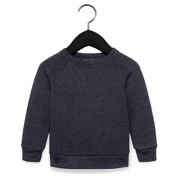 Bella + Canvas Toddler Sponge Fleece Raglan Sweatshirt