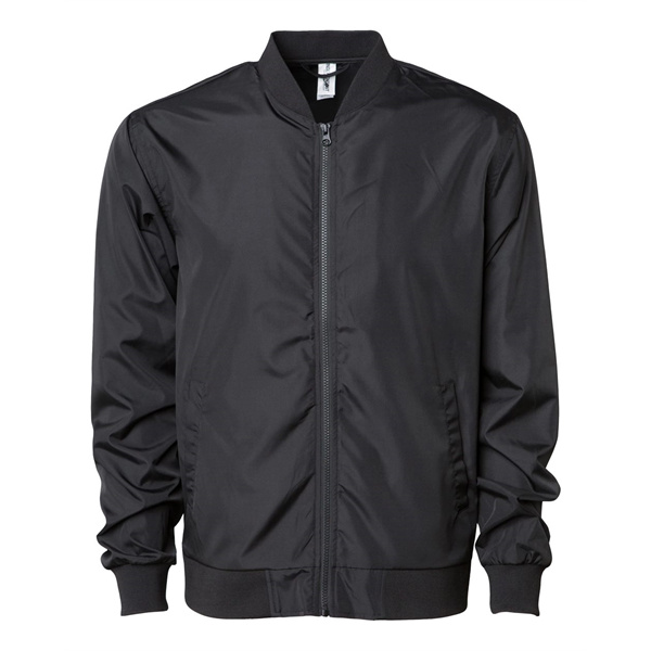 Independent Trading Co. Lightweight Bomber Jacket - Independent Trading Co. Lightweight Bomber Jacket - Image 4 of 8