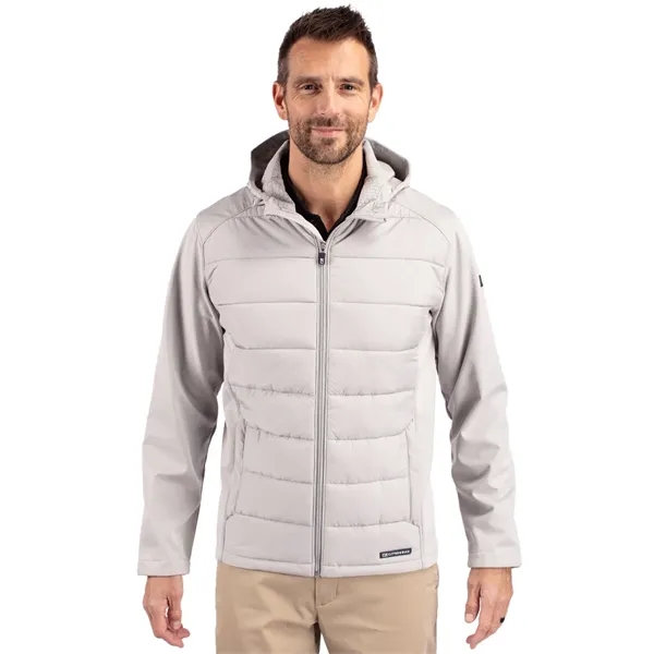 Cutter & Buck Evoke Hybrid Softshell Recycled Full Zip Me... - Cutter & Buck Evoke Hybrid Softshell Recycled Full Zip Me... - Image 16 of 19