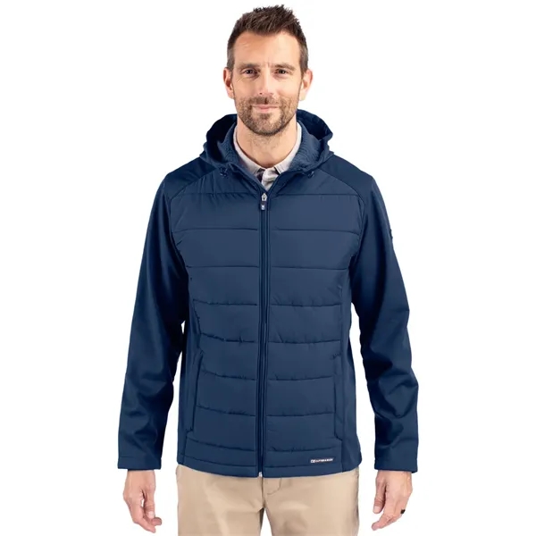 Cutter & Buck Evoke Hybrid Softshell Recycled Full Zip Me... - Cutter & Buck Evoke Hybrid Softshell Recycled Full Zip Me... - Image 17 of 19