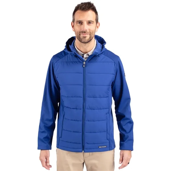 Cutter & Buck Evoke Hybrid Softshell Recycled Full Zip Me... - Cutter & Buck Evoke Hybrid Softshell Recycled Full Zip Me... - Image 19 of 19
