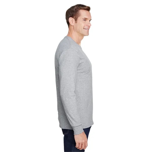 Hanes Adult Workwear Long-Sleeve Pocket T-Shirt - Hanes Adult Workwear Long-Sleeve Pocket T-Shirt - Image 18 of 30