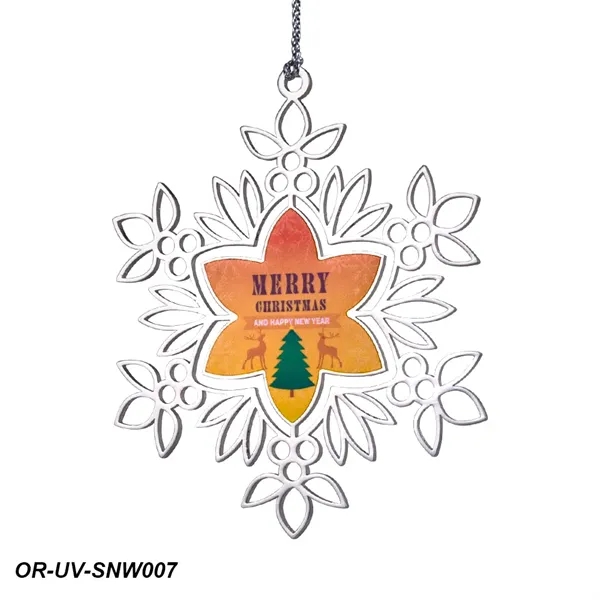 Snowflake Holiday Ornament - Snowflake Holiday Ornament - Image 1 of 5