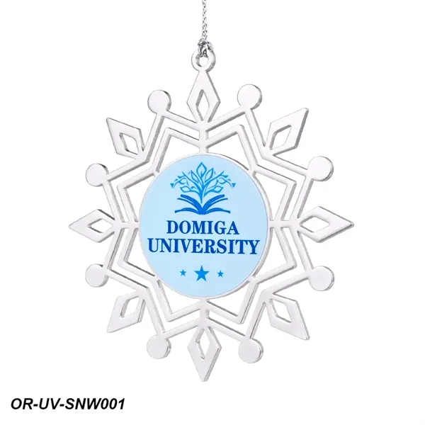Snowflake Holiday Ornament - Snowflake Holiday Ornament - Image 2 of 5