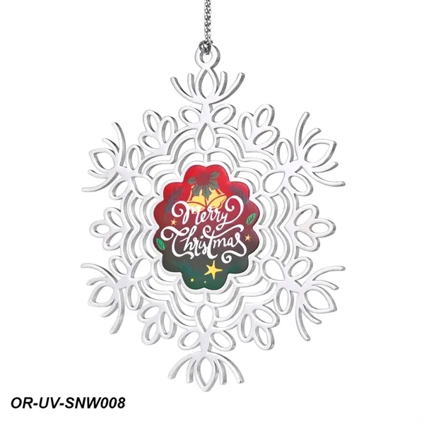 Snowflake Holiday Ornament - Snowflake Holiday Ornament - Image 4 of 5