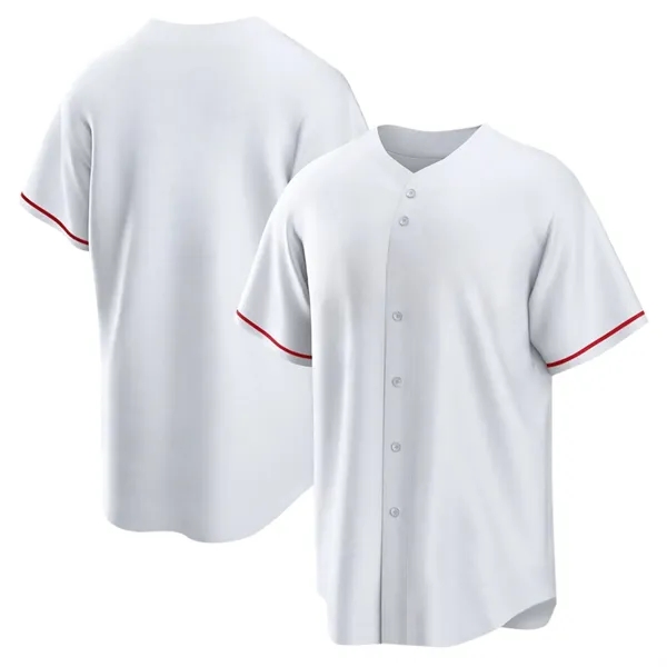 Custom Short Sleeve Baseball Jersey for Men - Custom Short Sleeve Baseball Jersey for Men - Image 4 of 6