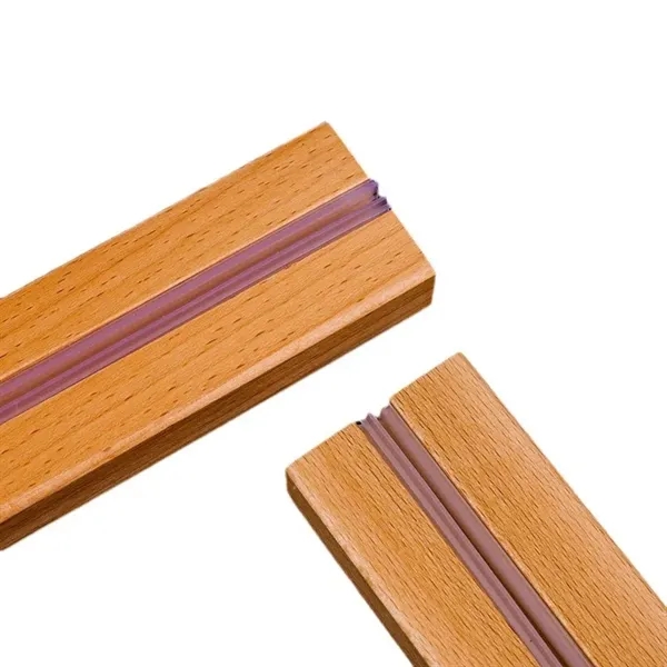 Acrylic Display Stand Solid Wood - Acrylic Display Stand Solid Wood - Image 2 of 6