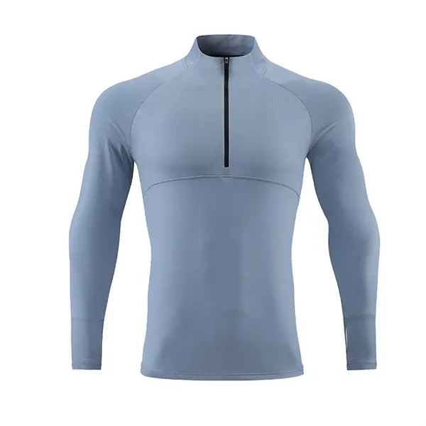 Sublimation Quarter Zipper Sweatshirt - Sublimation Quarter Zipper Sweatshirt - Image 5 of 6