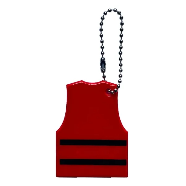 Creative PVC Reflective Vest Keychain - Creative PVC Reflective Vest Keychain - Image 2 of 8