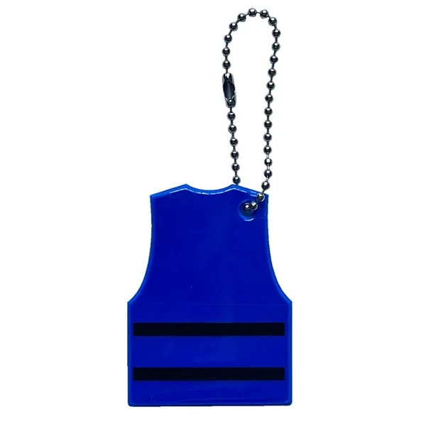 Creative PVC Reflective Vest Keychain - Creative PVC Reflective Vest Keychain - Image 5 of 8