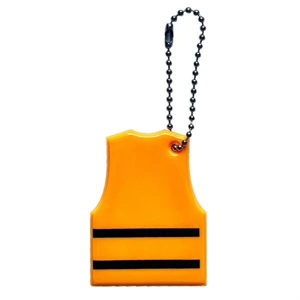 Creative PVC Reflective Vest Keychain - Creative PVC Reflective Vest Keychain - Image 6 of 8