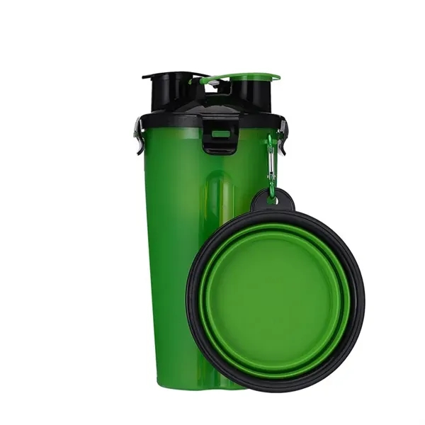 Outdoor Pet Food Water Cup Set With Bowl - Outdoor Pet Food Water Cup Set With Bowl - Image 5 of 7