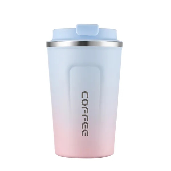 13oz stainless Steel Thermos Leak-proof Coffee Mug with Lid - 13oz stainless Steel Thermos Leak-proof Coffee Mug with Lid - Image 3 of 8