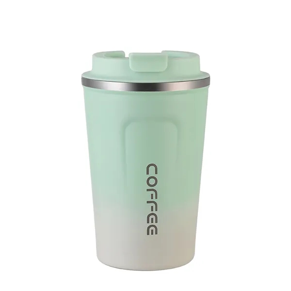 13oz stainless Steel Thermos Leak-proof Coffee Mug with Lid - 13oz stainless Steel Thermos Leak-proof Coffee Mug with Lid - Image 4 of 8
