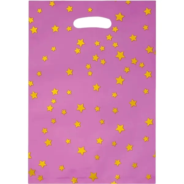 Plastic party candy bags with sparkling stars - Plastic party candy bags with sparkling stars - Image 7 of 8